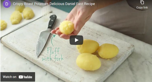 Crispy Roast Potatoes Delicious Daniel Fast Recipe